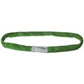 Us Cargo Control Endless Polyester Round Lifting Sling - 6' (Green) PRS2-6